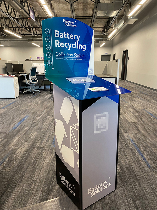 Battery Recycling Collection Station